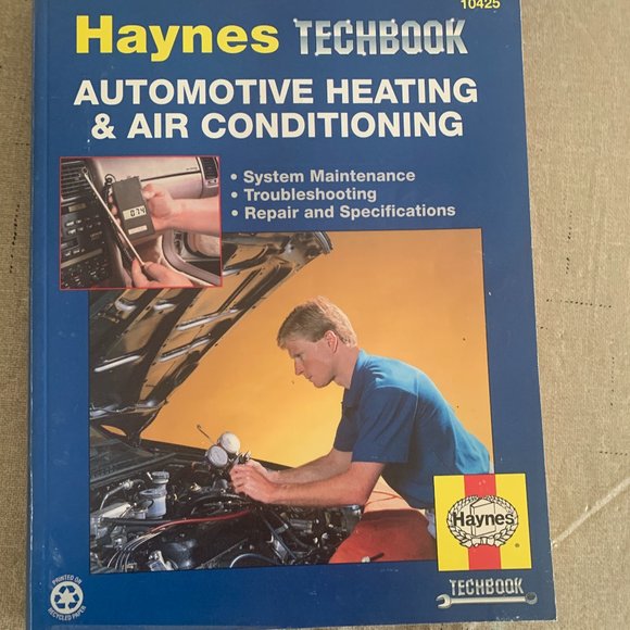Haynes Automotive Heating & Air Conditioning Techbook Repair Manual 10425 - Picture 1 of 12